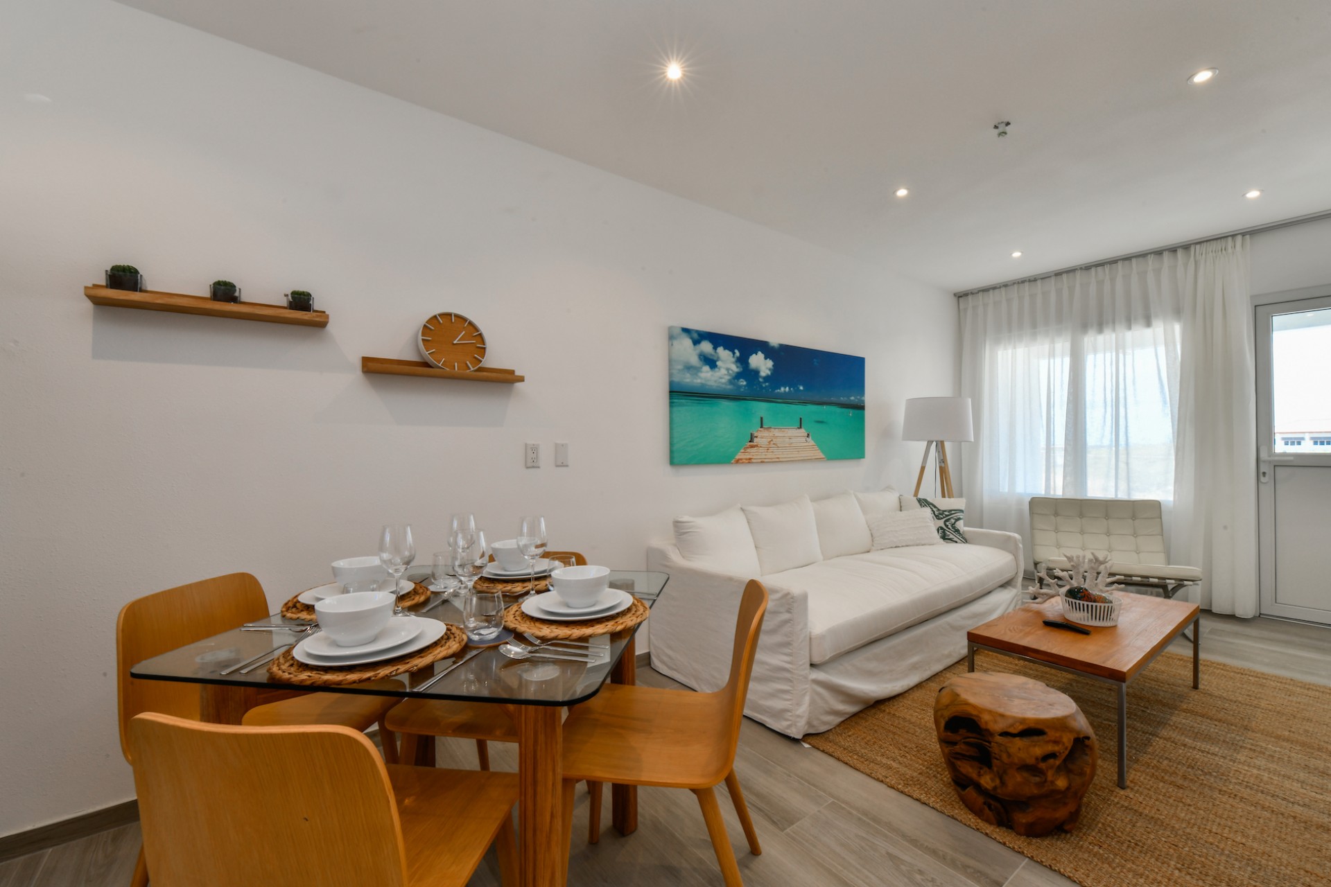 dining - Living room at Commandeurs in Aruba FOR SALE