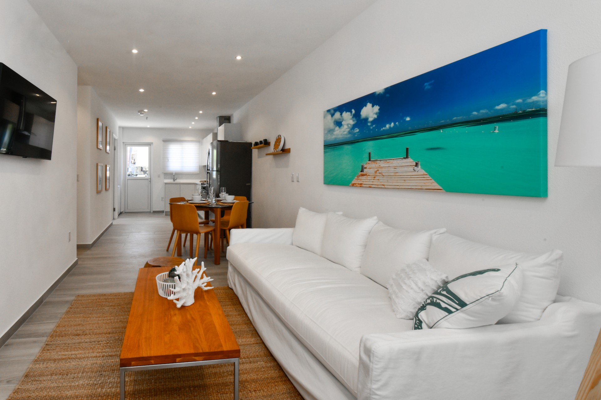 Living room at Commandeurs in Aruba FOR SALE