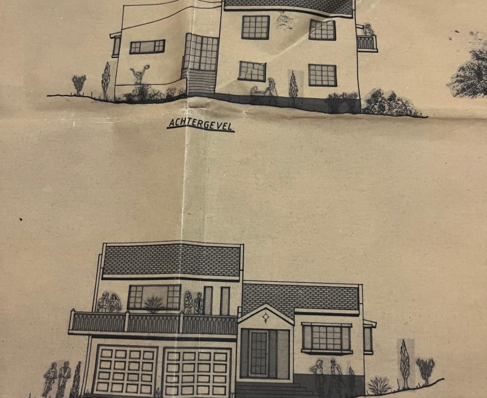 Master plans - Voorgevel - Sero Pita Residence