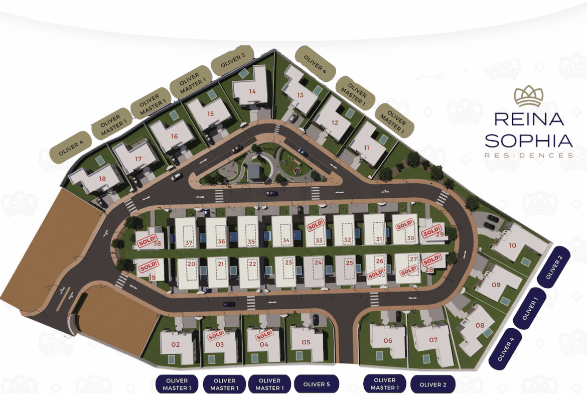 master plan Reina Sophia Residences