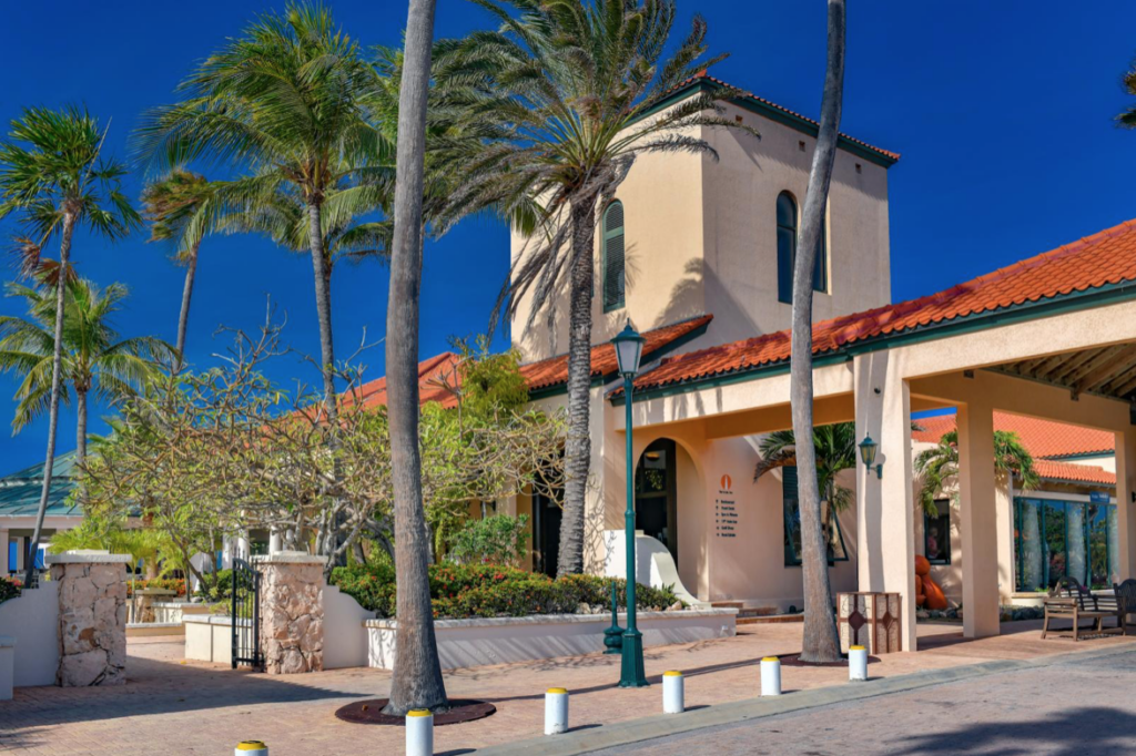 Aruba real estate property listing with modern luxury home