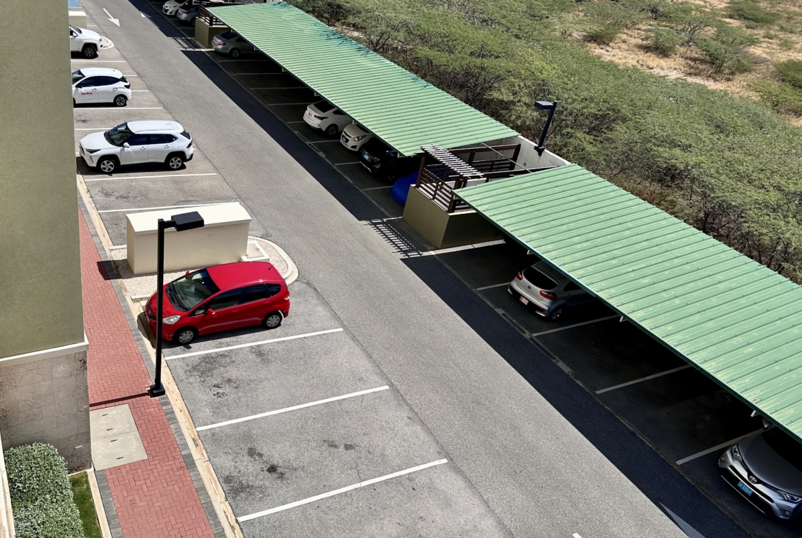 Parking at PalmAruba Condo on 4th floor in Aruba
