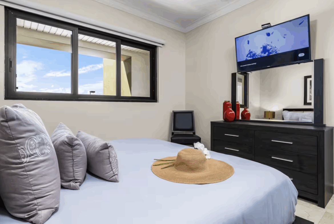 bed at Palm Aruba ❤️ Condo FOR SALE in Aruba