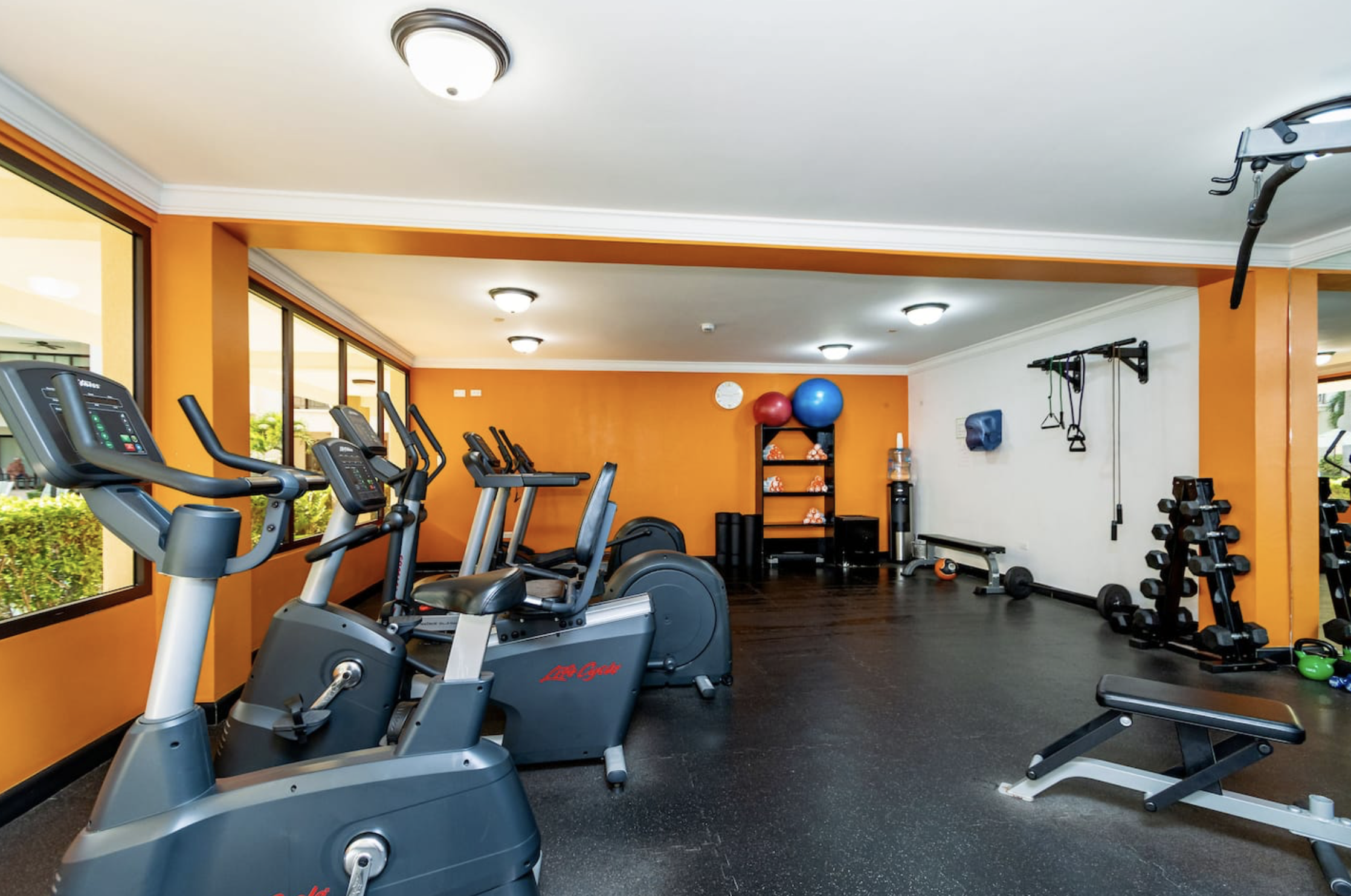 gym at Palm Aruba ❤️ Condo FOR SALE
