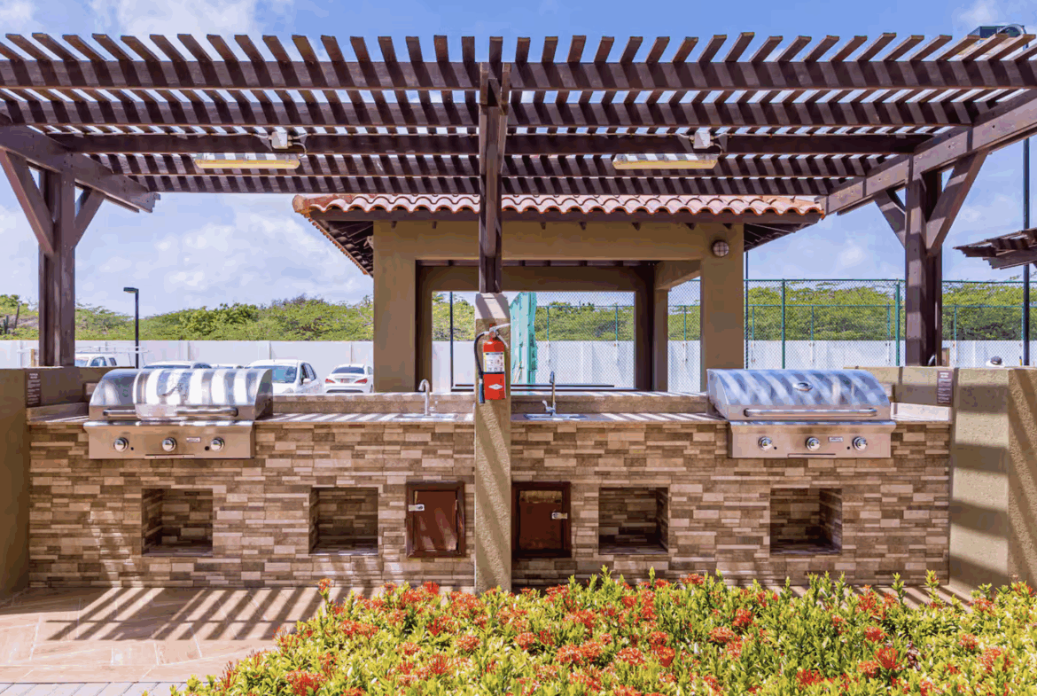 Barbacoa place at Palm Aruba Condo 212