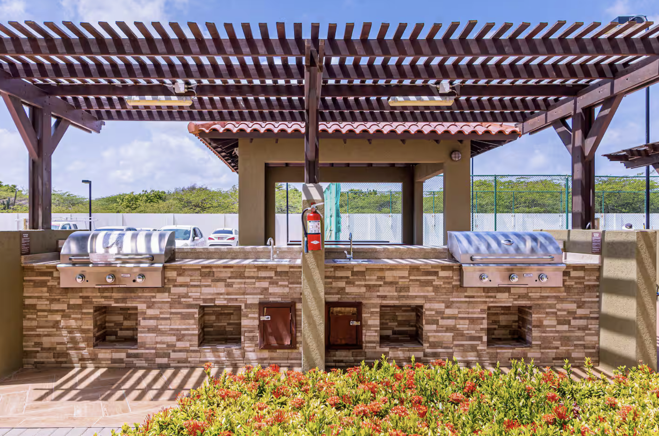 Barbacoa place at Palm Aruba Condo 212