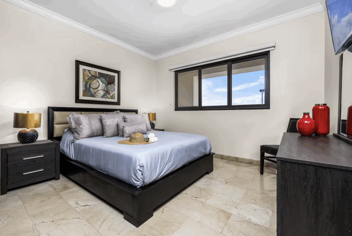 bed at Palm Aruba ❤️ Condo FOR SALE in Aruba