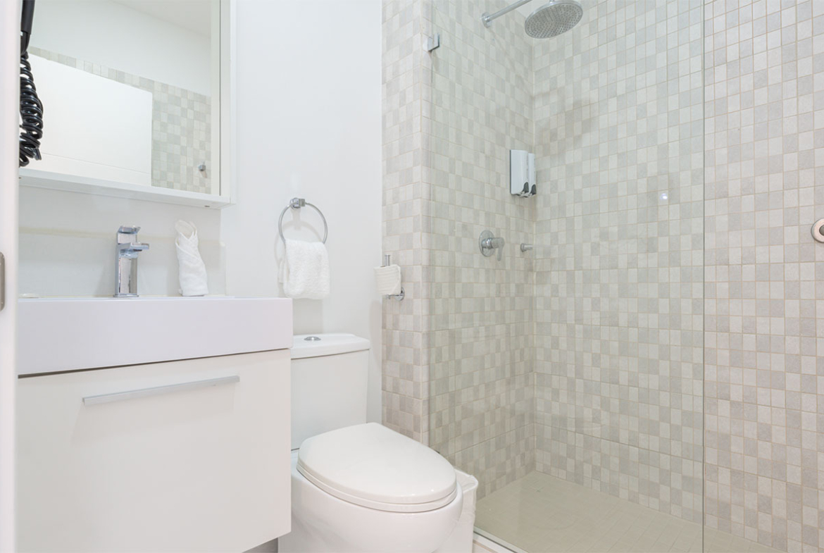 luxury bathroom at Heritage Residences For Sale in Aruba