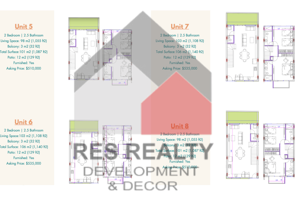 Project view Summerside III ❤️ UNITS