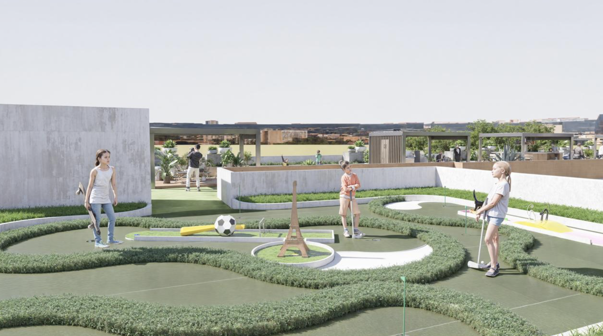 Playground mini golf - Project Summerside III ❤️