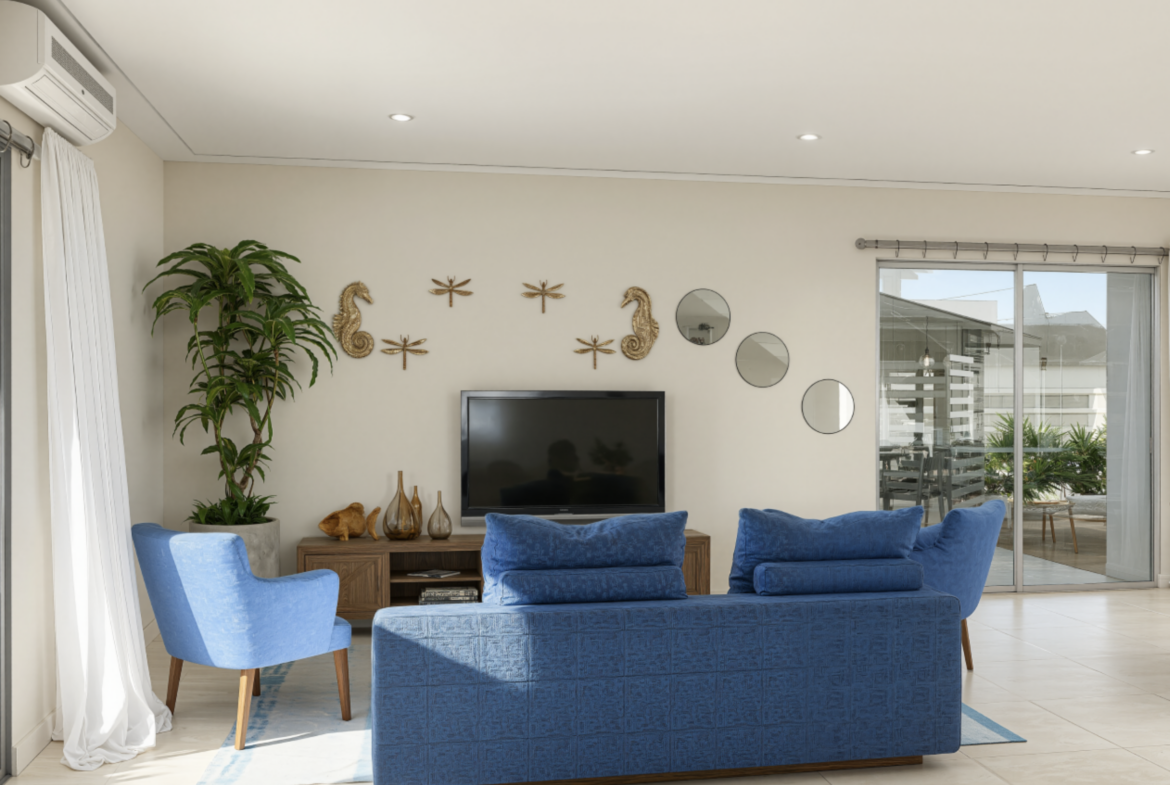 Project Summerside III ❤️ for sale in aruba, living room