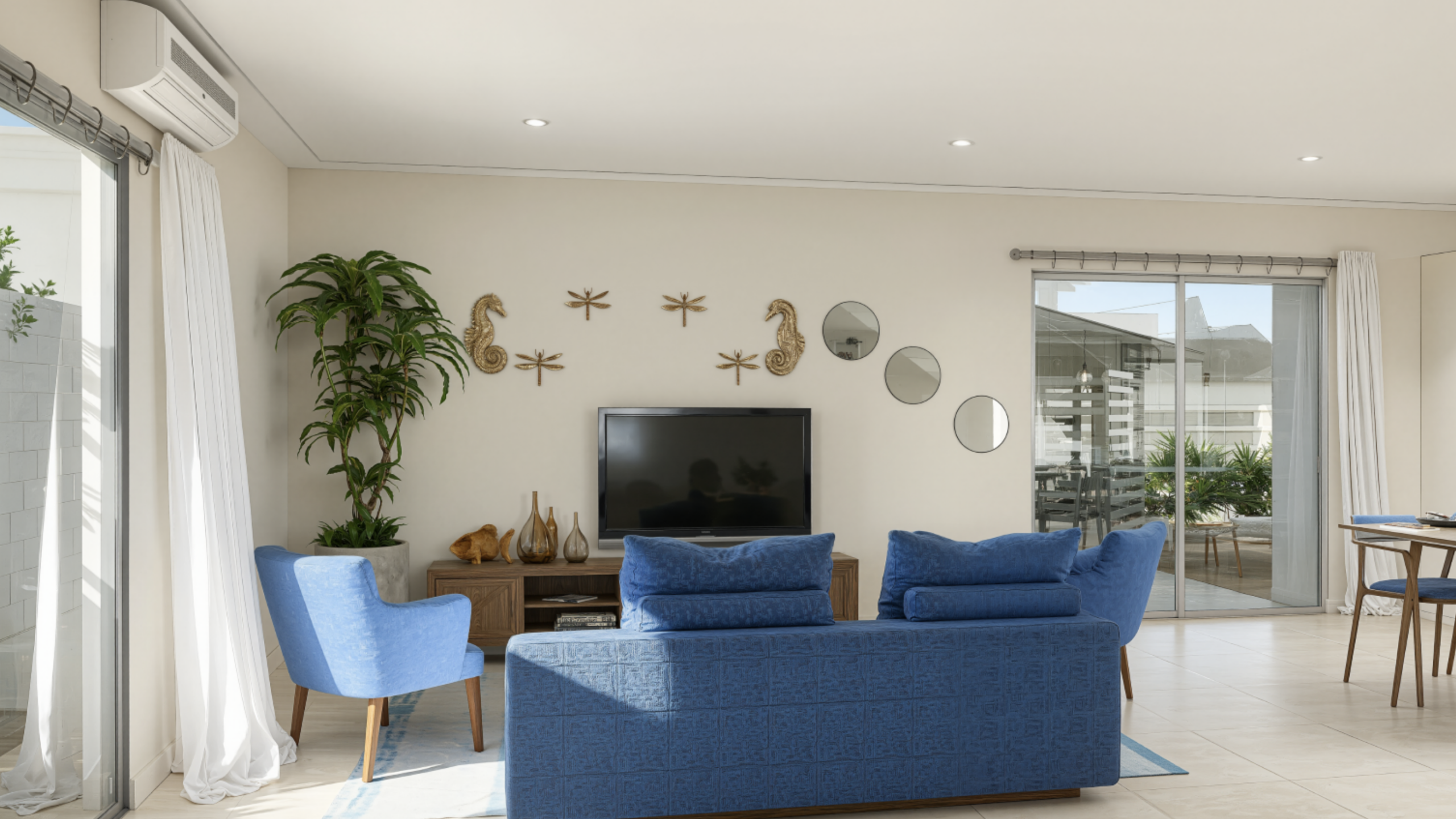 Project Summerside III ❤️ for sale in aruba, living room