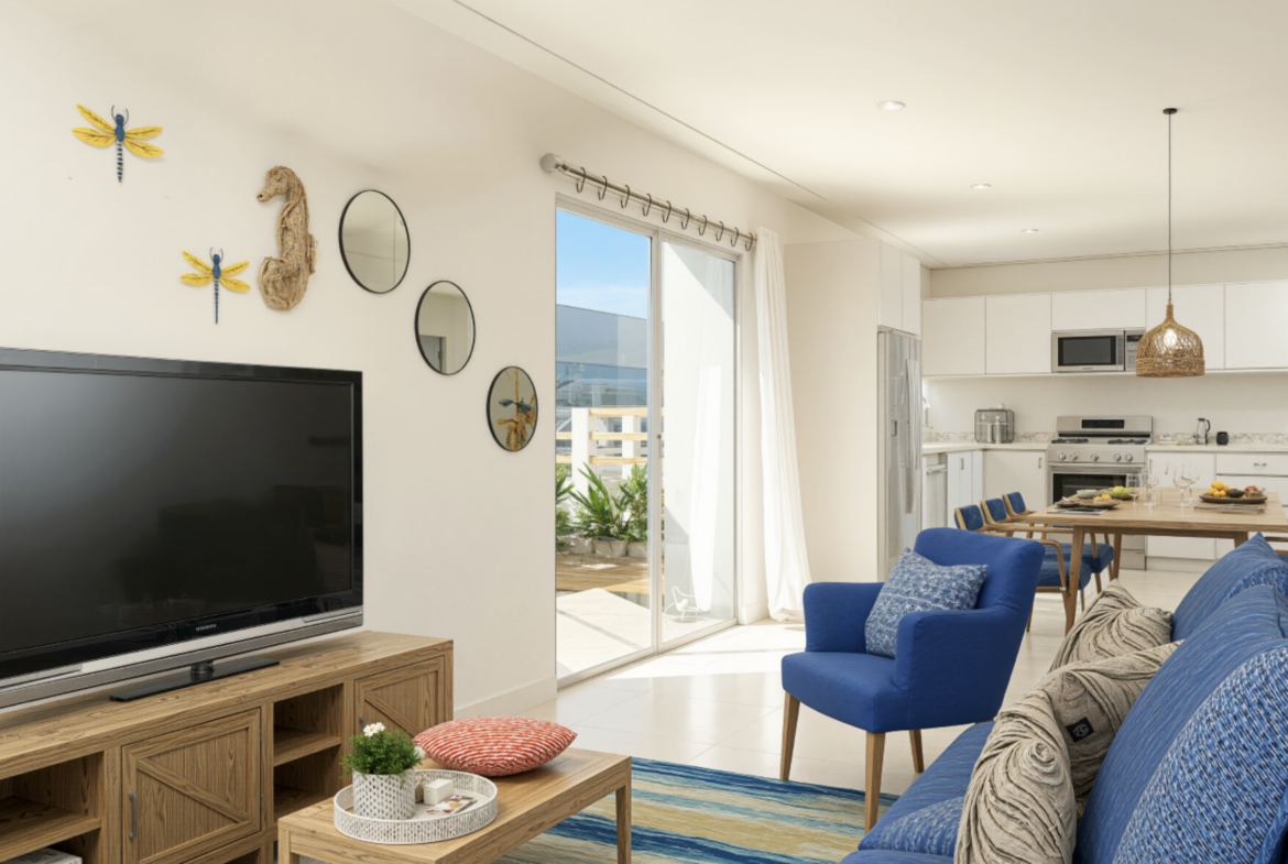 Project Summerside III ❤️ for sale in aruba, living