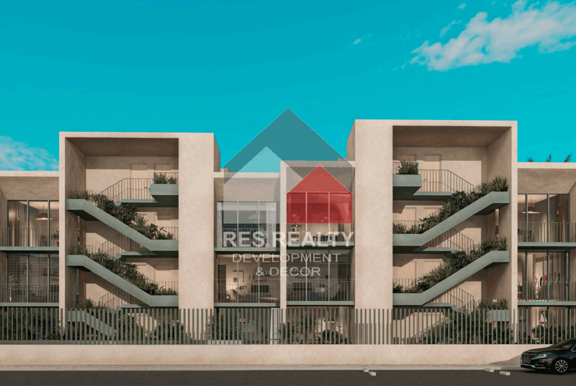 Project front view condo, Washington Gardens❤️Noord Aruba