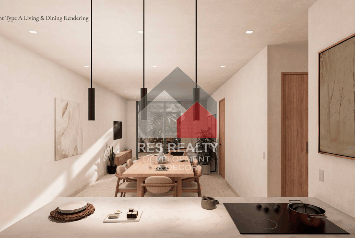 living room - Aruba Condos for Sale – at Washington Gardens