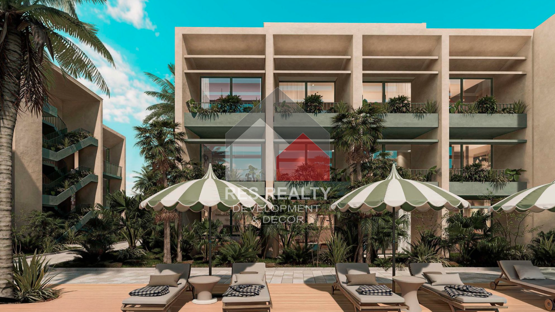 3D project view - Aruba Condos for Sale – Washington Gardens